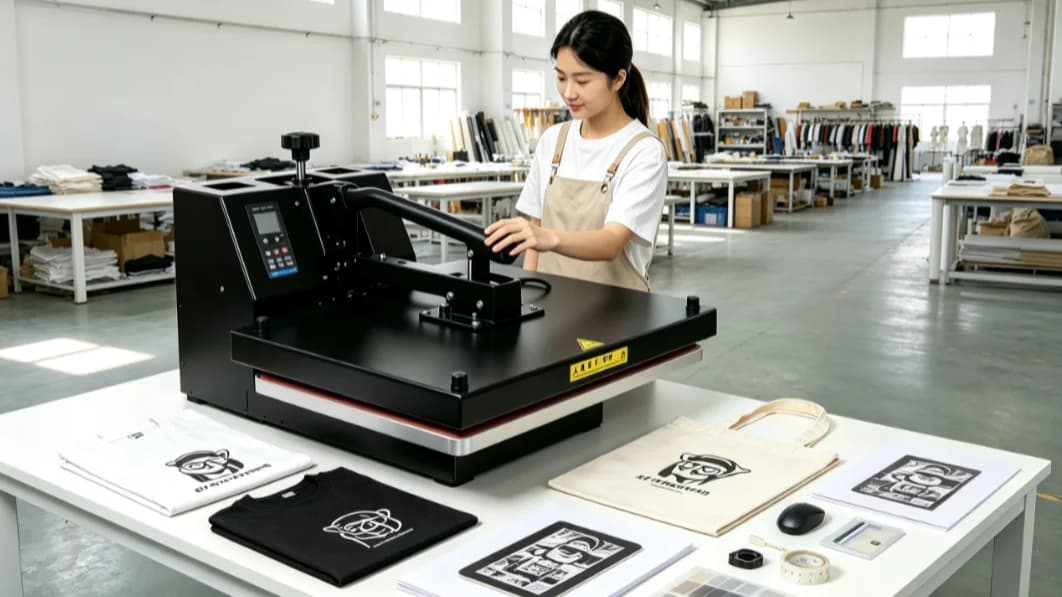 For shops & small print factories, single sublimation for clothes, canvas bags, mouse pads