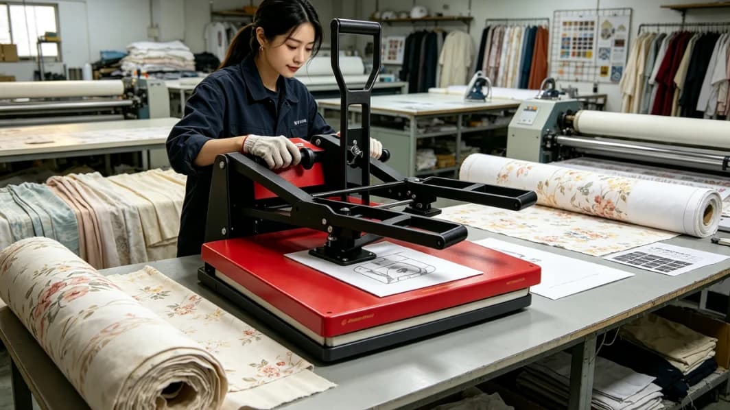 For medium printing & home textile factories, mass sublimation for curtains, bed sheets and sport jackets